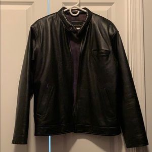 Men’s leather jacket